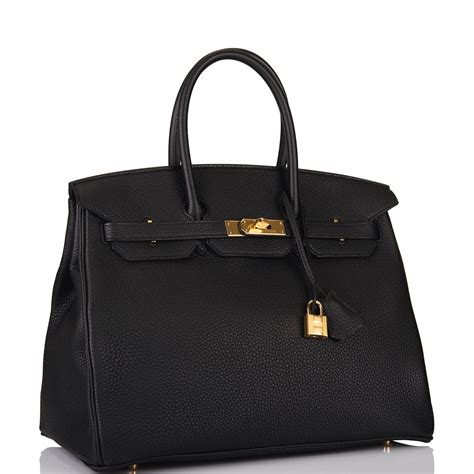 hermes togo birkin 35 black.